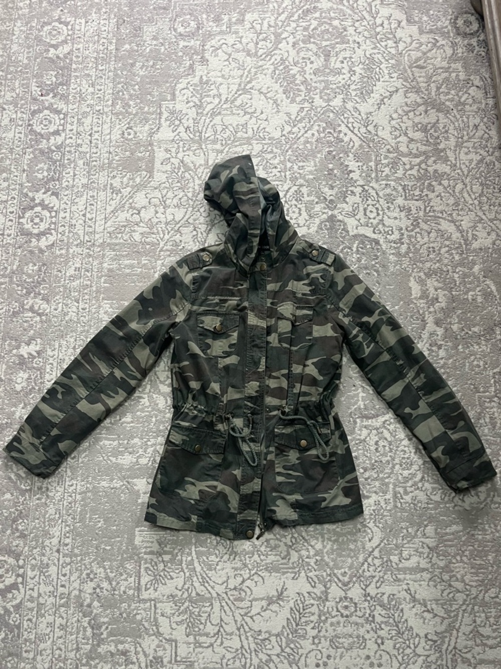 New Look Camo Jacket - Brown & Green